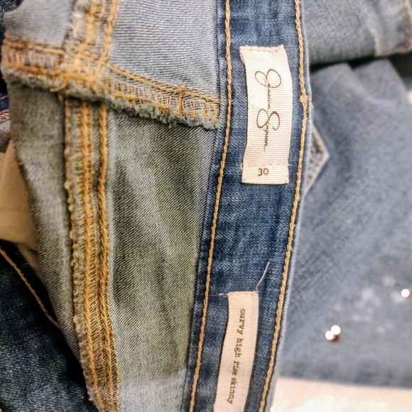 Jessica Simpson Distressed Jeans - Picture 3 of 4